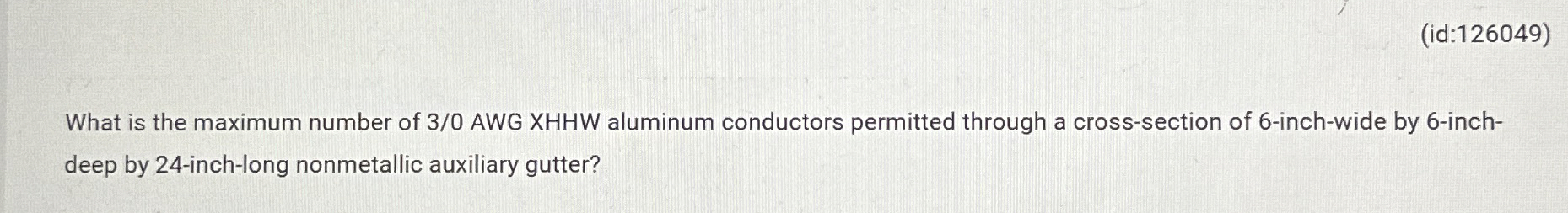 ( id: 1 2 6 0 4 9 ) What is the maximum number of
