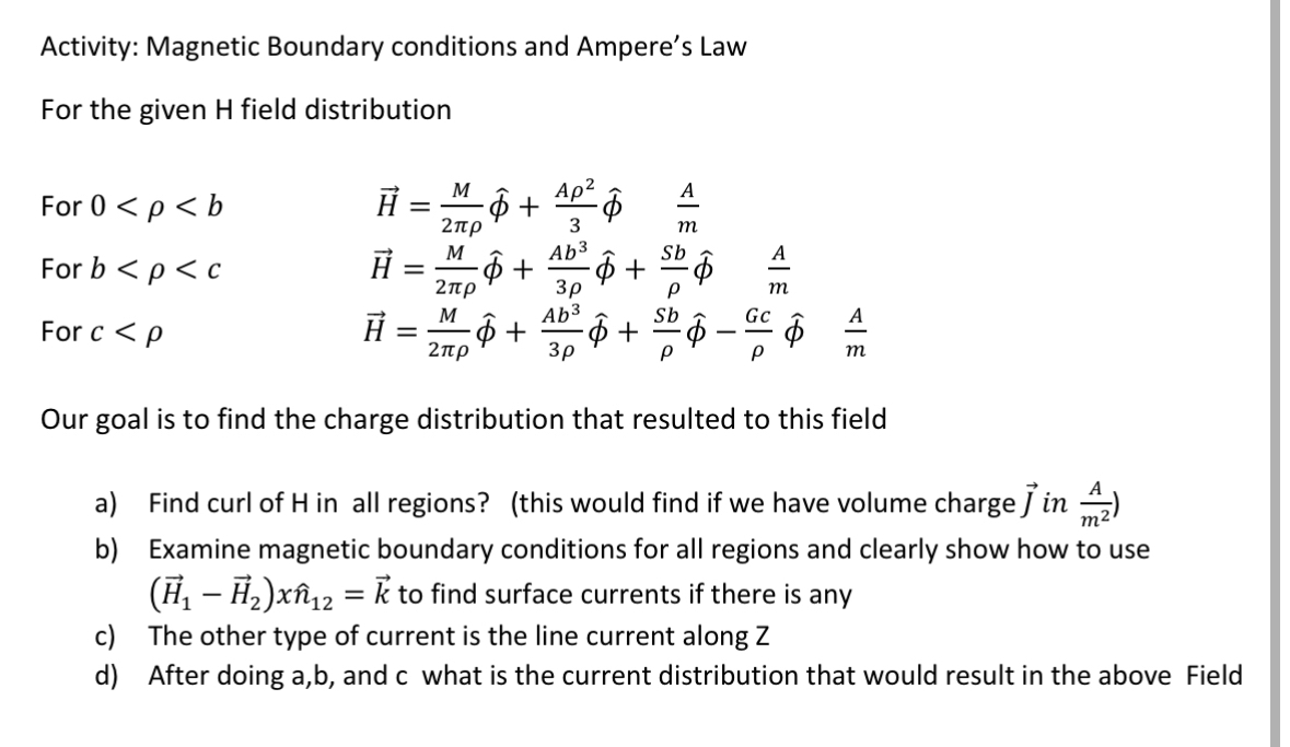 Activity: Magnetic Boundary conditions and