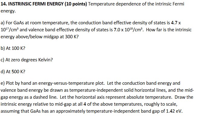 1 4 . INSTRINSIC FERMI ENERGY ( \ ( \ mathbf { 1