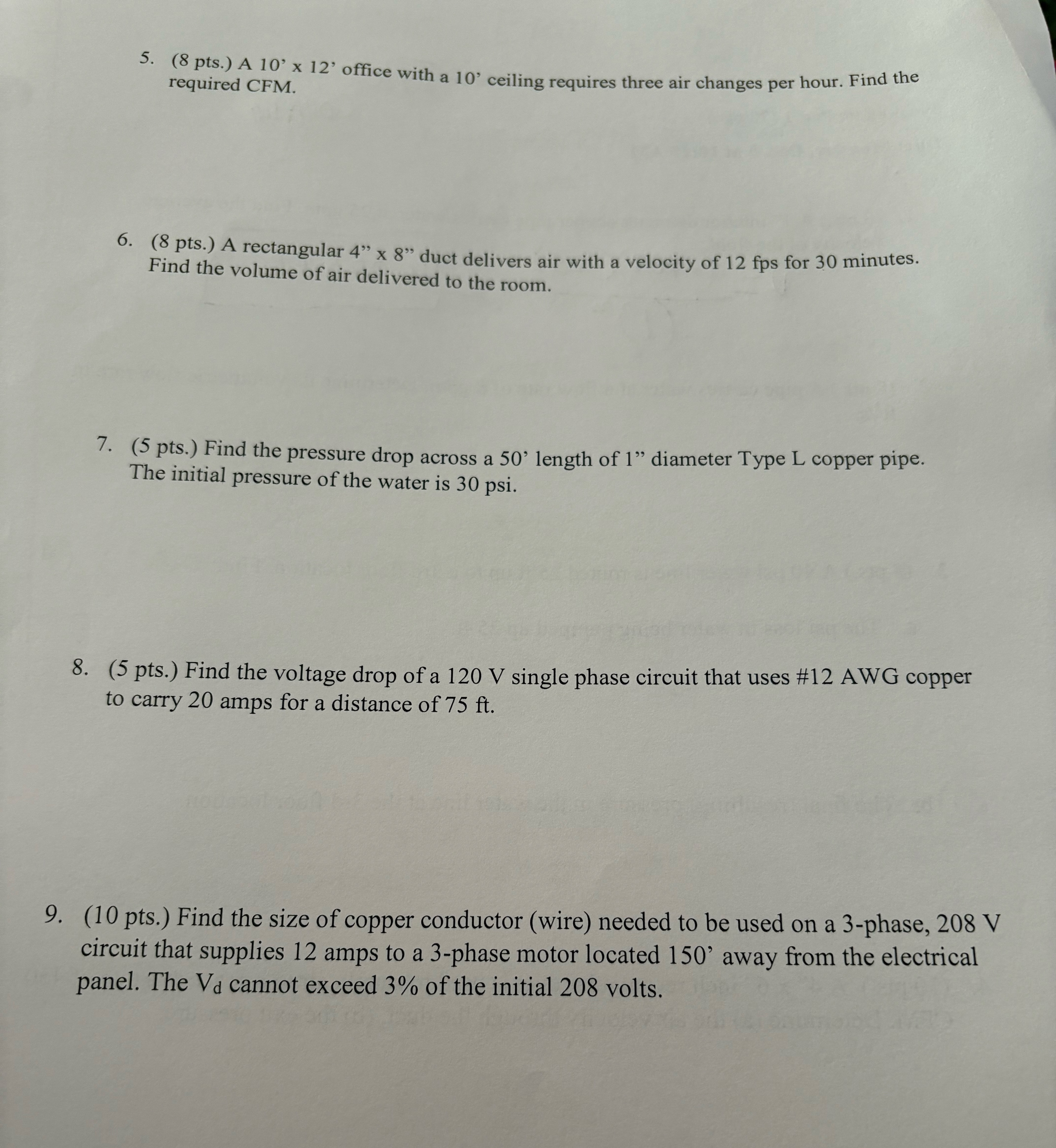 ( 8 pts . ) A 1 0 ' 1 2 ' office with a 1 0 '
