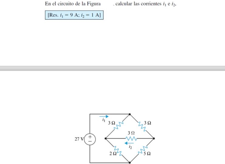 En el circuito de la Figura , , calcular las