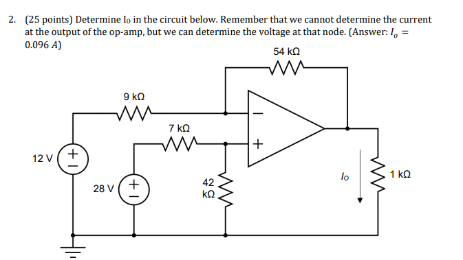 ( 2 5 points ) Determine I _ ( 0 ) I _ ( o ) = 0