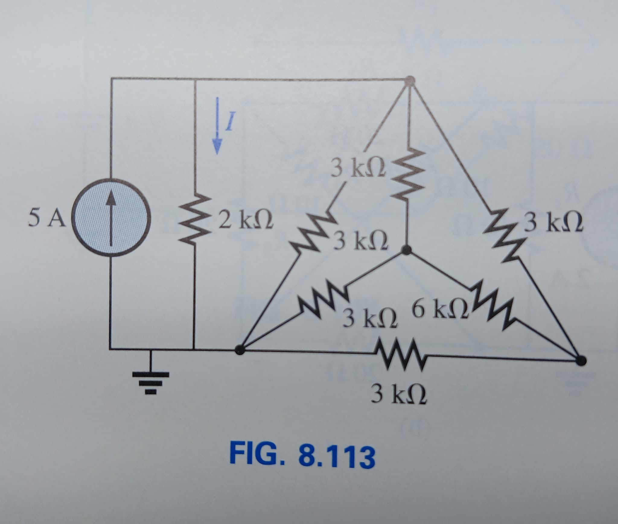 FIG. 8 . 1 1 3 Calculate I Clearly show working