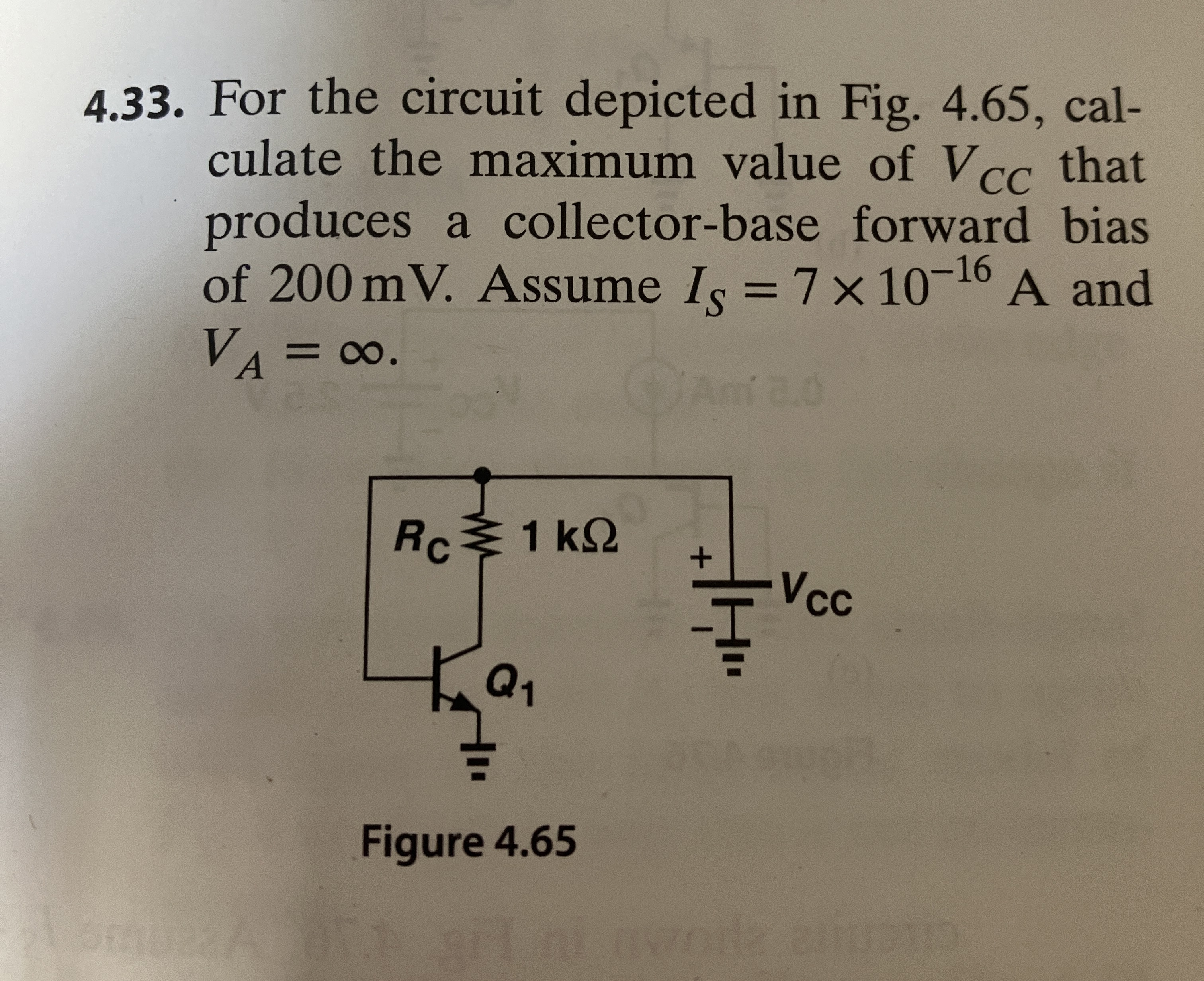 4 . 3 3 . For the circuit depicted in Fig. 4 . 6