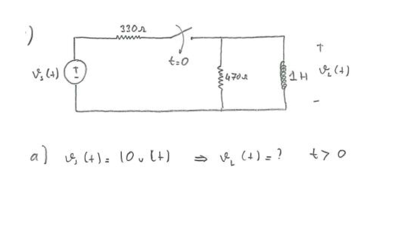 a ) v 1 ( t ) = 1 0 v ( t ) =  style=