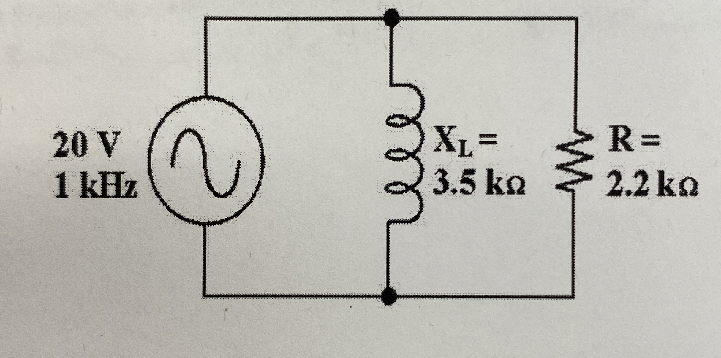 What is the value of L , Vl , and Vr