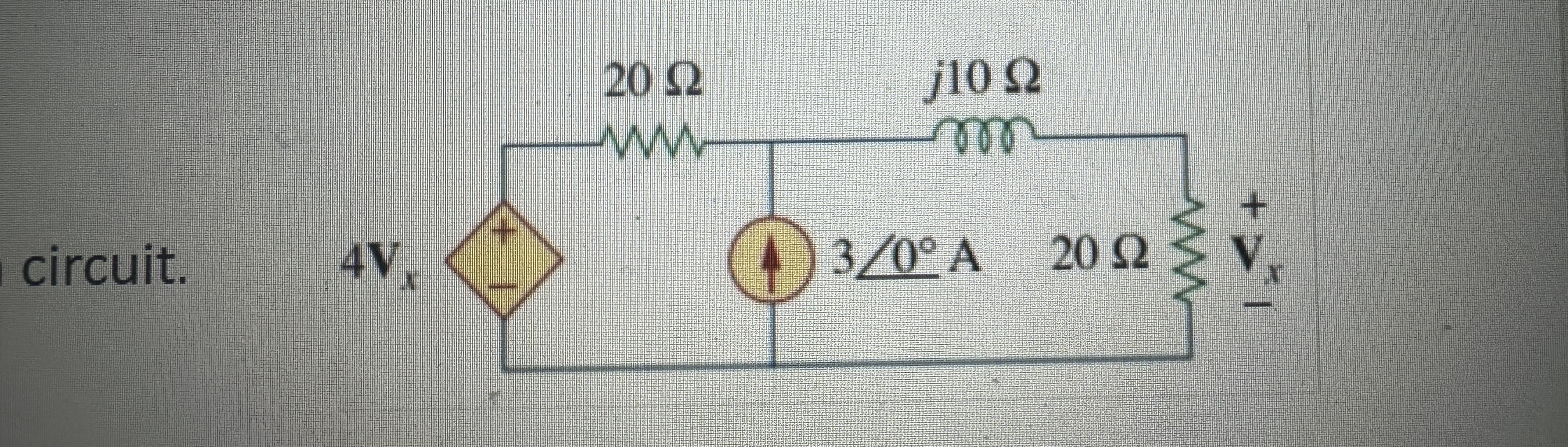 ok oks solve if for me usung nodal analysis and