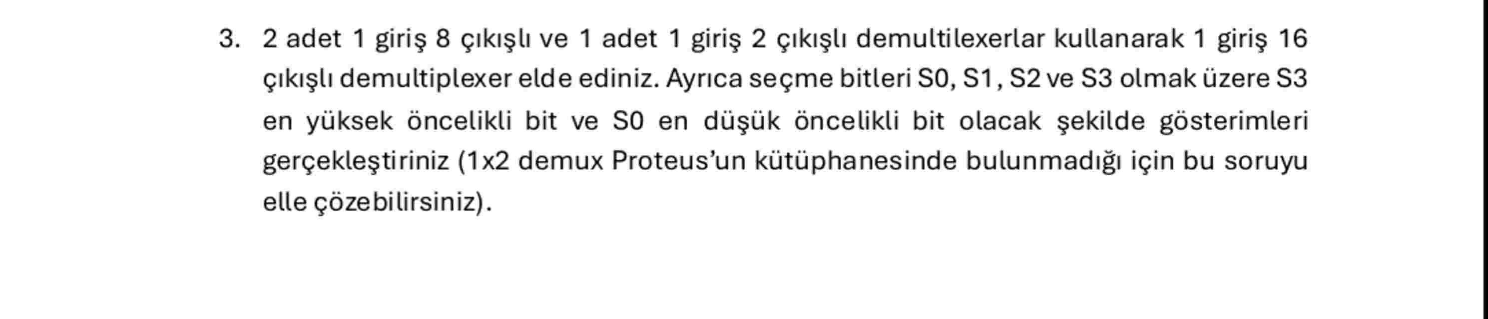 3 . 2 adet 1 giri 8 k l ve 1 adet 1 giri 2 k l