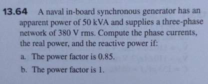 1 3 . 6 4 A naval in - board synchronous
