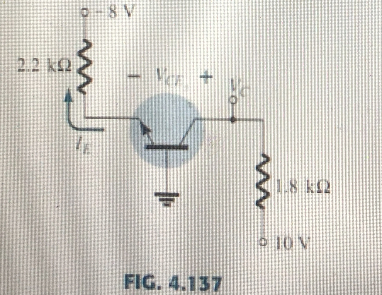 For the network of Fig. 4 . 1 3 7 , determine: a