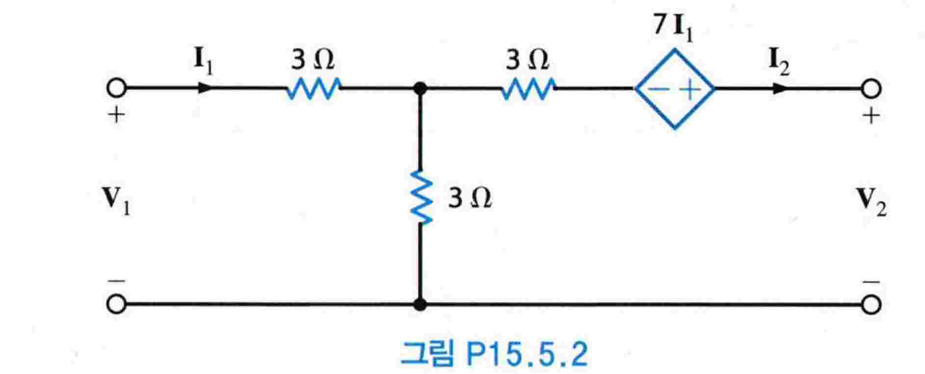 Find the inverse hybrid parameters from the