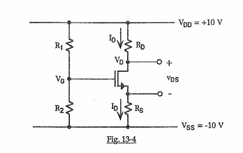 Set up the circuit using one of the NMOS devices