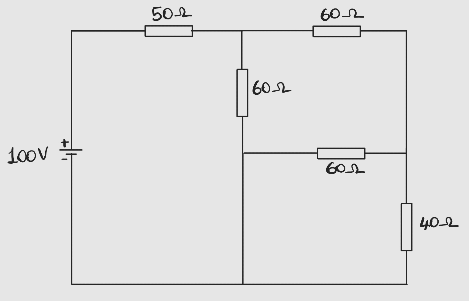 Solve the circuit given below with the peripheral