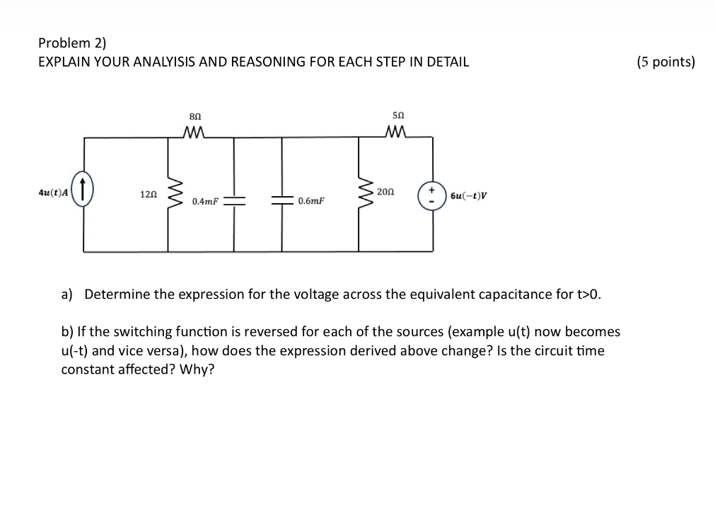 Problem 2 ) EXPLAIN YOUR ANALYISIS AND REASONING