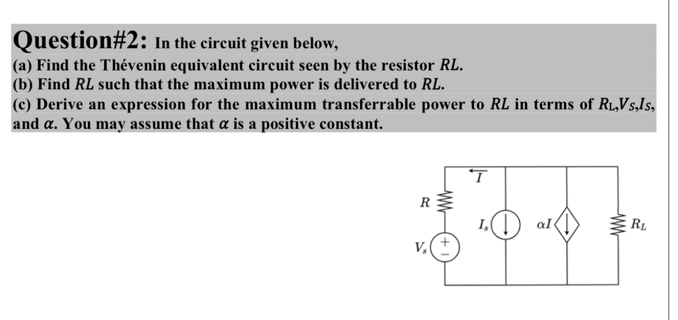 Question# 2 : In the circuit given below, ( a )