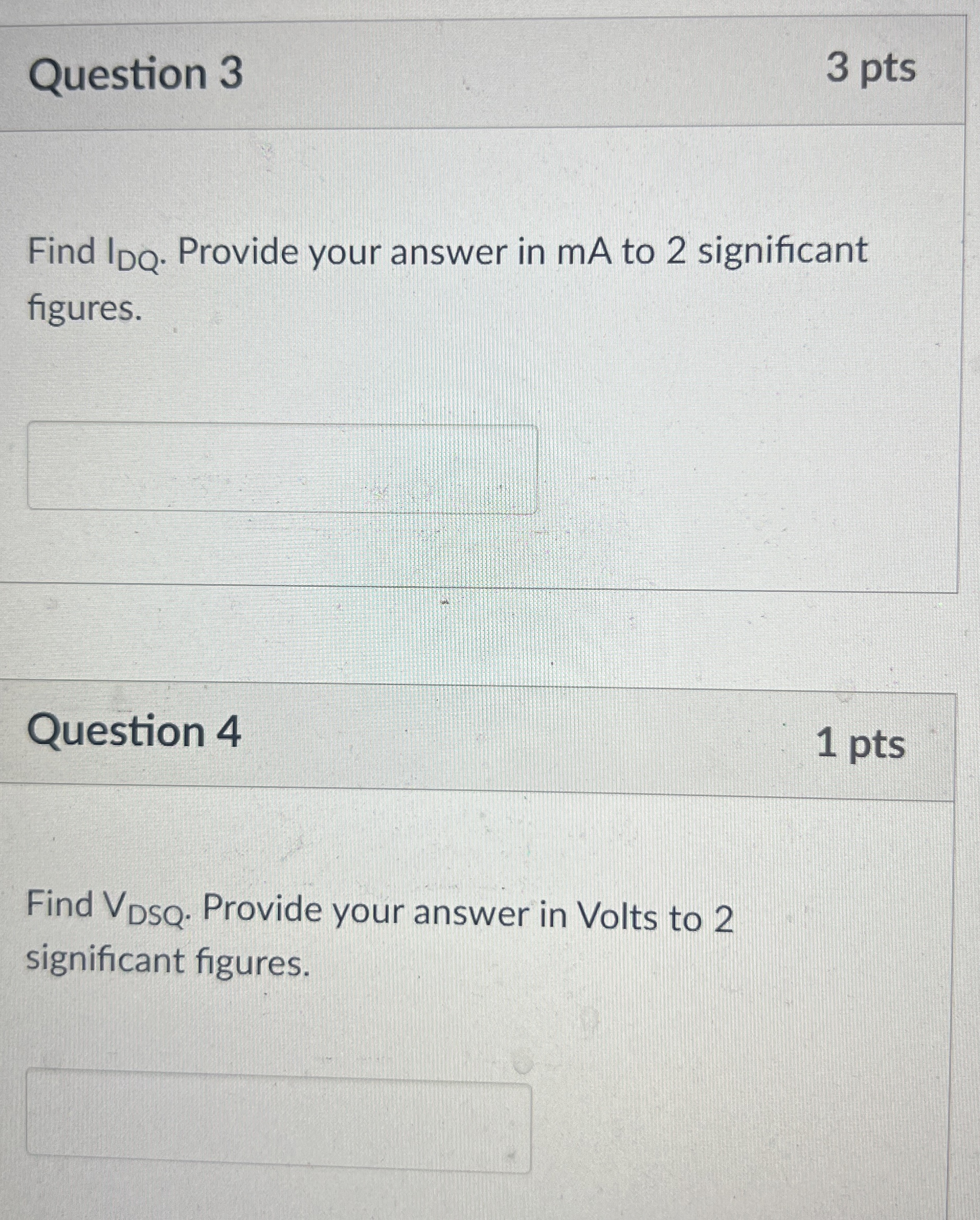 Refer to this circuit for the problems below with