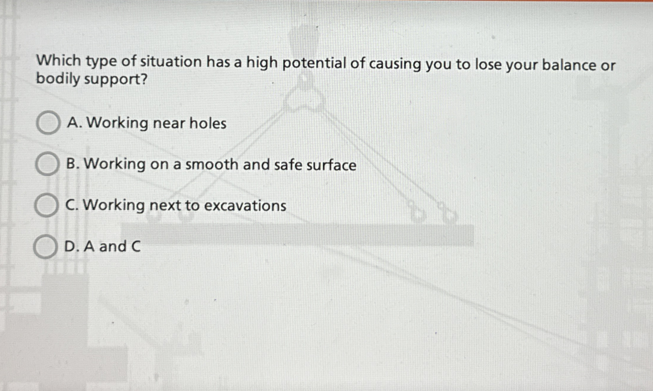 Which type of situation has a high potential of