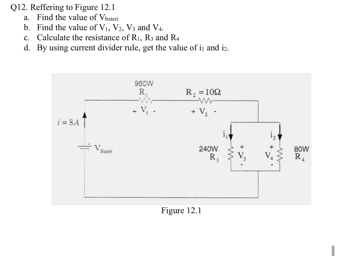 Please solve in a paper. Reffering to Figure 1 2