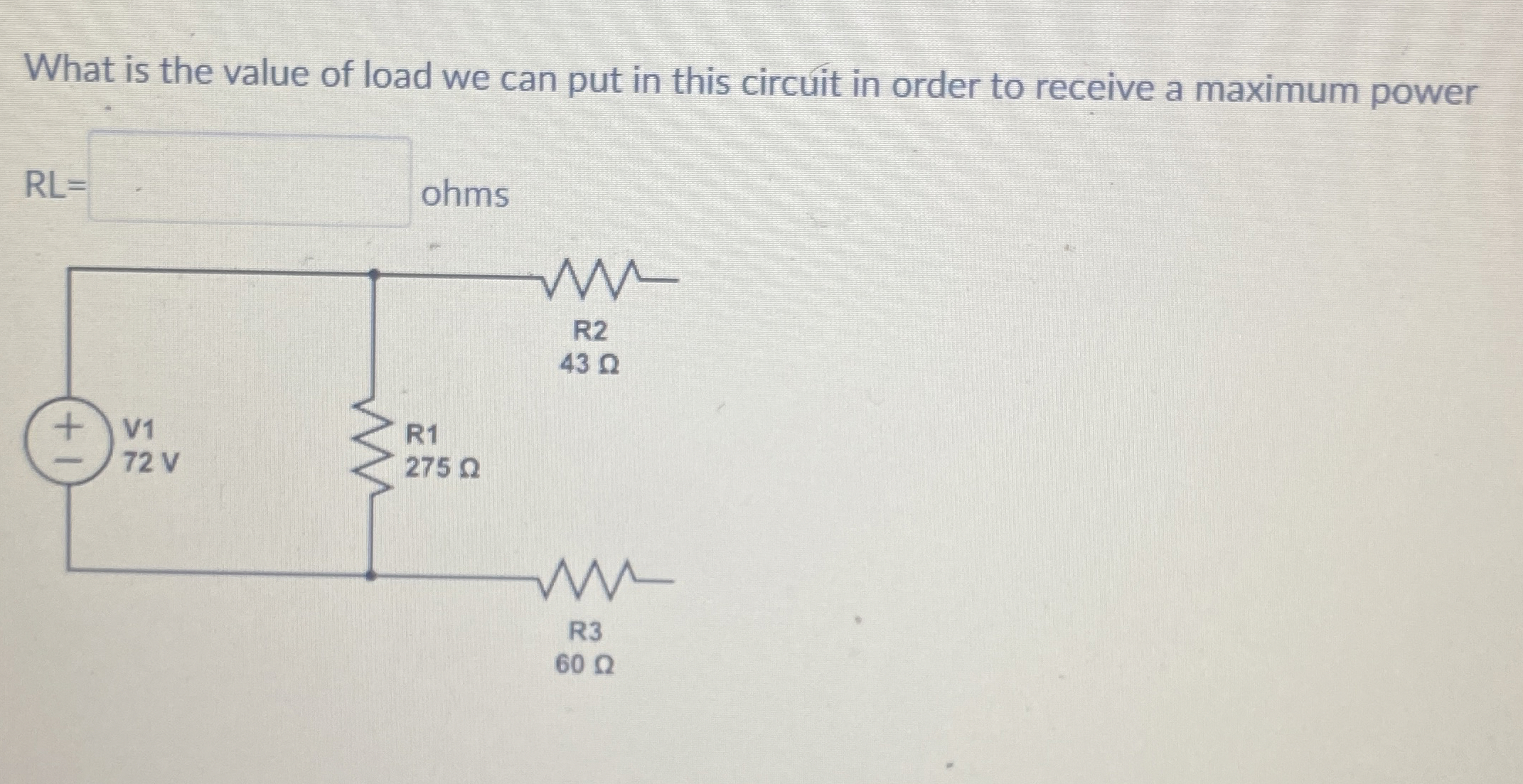 What is the value of load we can put in this
