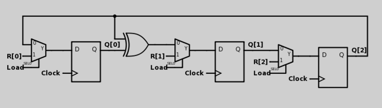 Consider the following circuit. If the load is
