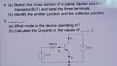 ( a ) Sketch the cross section of a planar