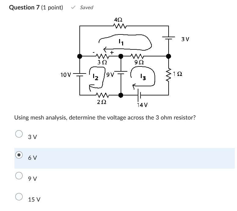 Question 7 ( 1 point ) \ ( \ checkmark \ ) Saved
