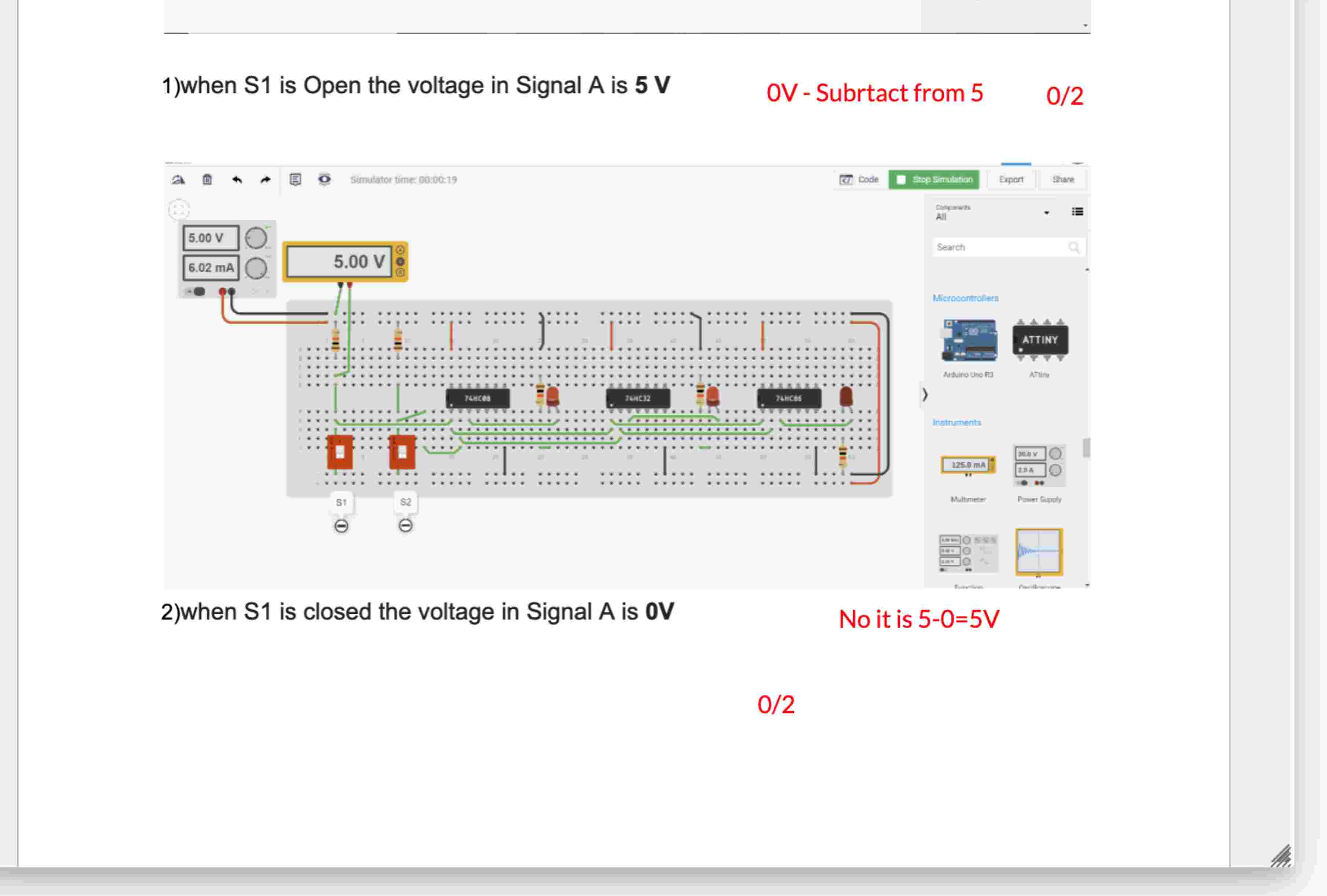 Use the instruments on TinkerCAD to answer the