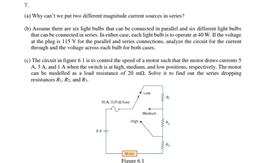 ( a ) Why can't we put two different magnitude