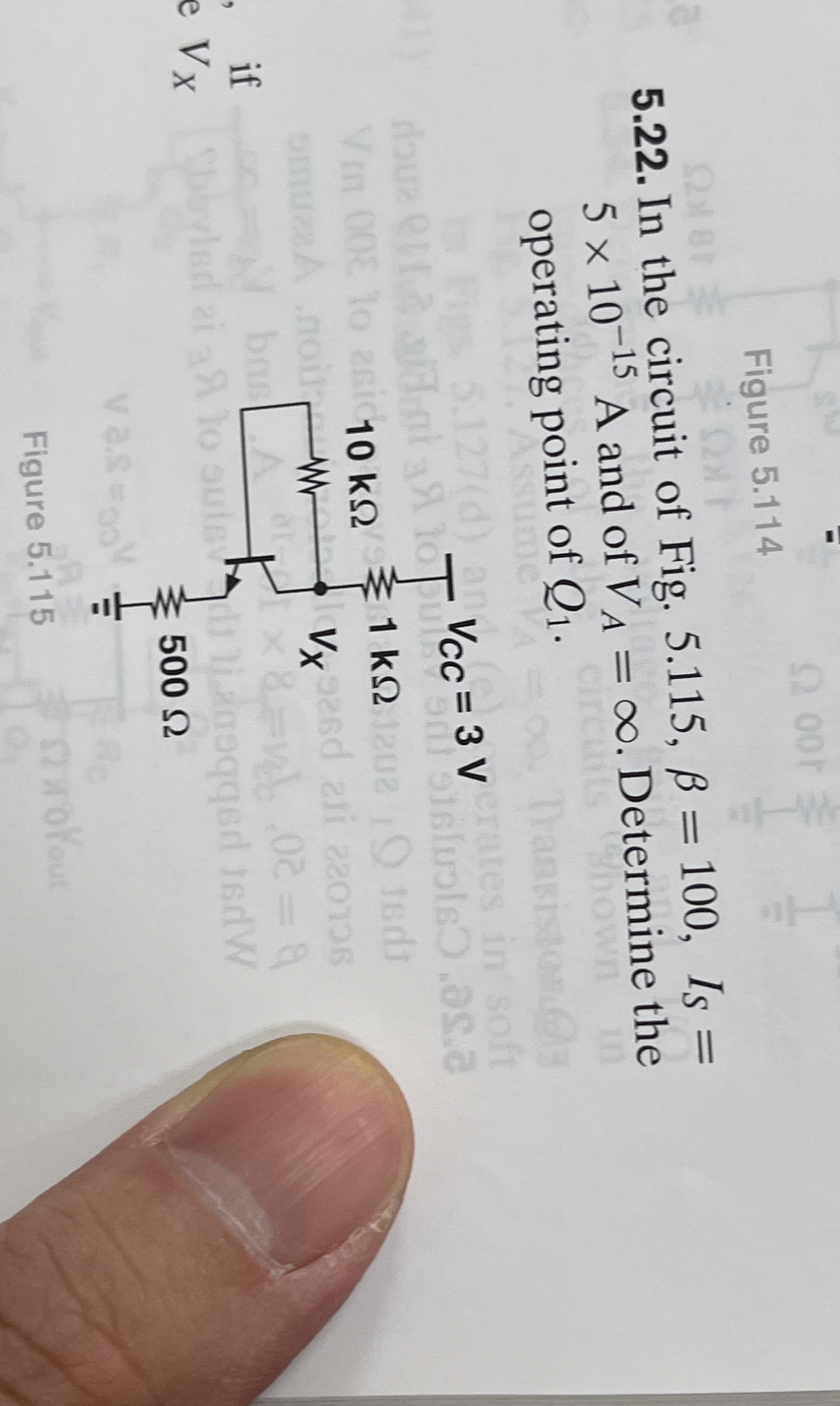 Figure 5 . 1 1 4 5 . 2 2 . In the circuit of Fig.