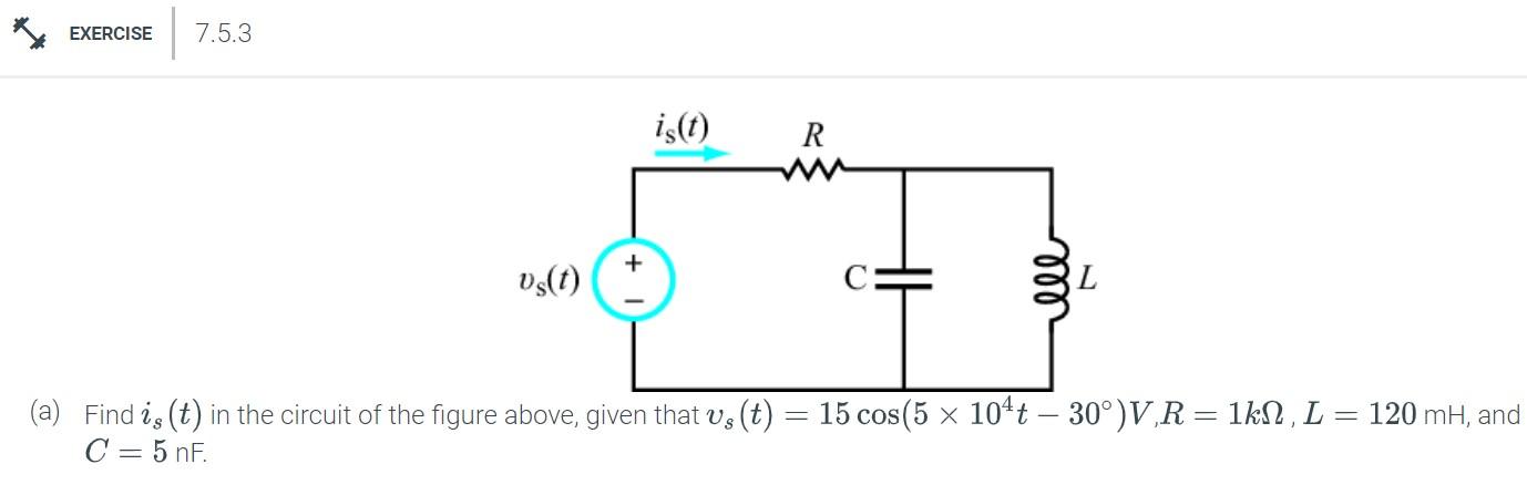 Find ia ( t ) in the circuit of the figure above,