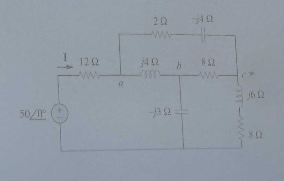 find the corrient I in the circuit