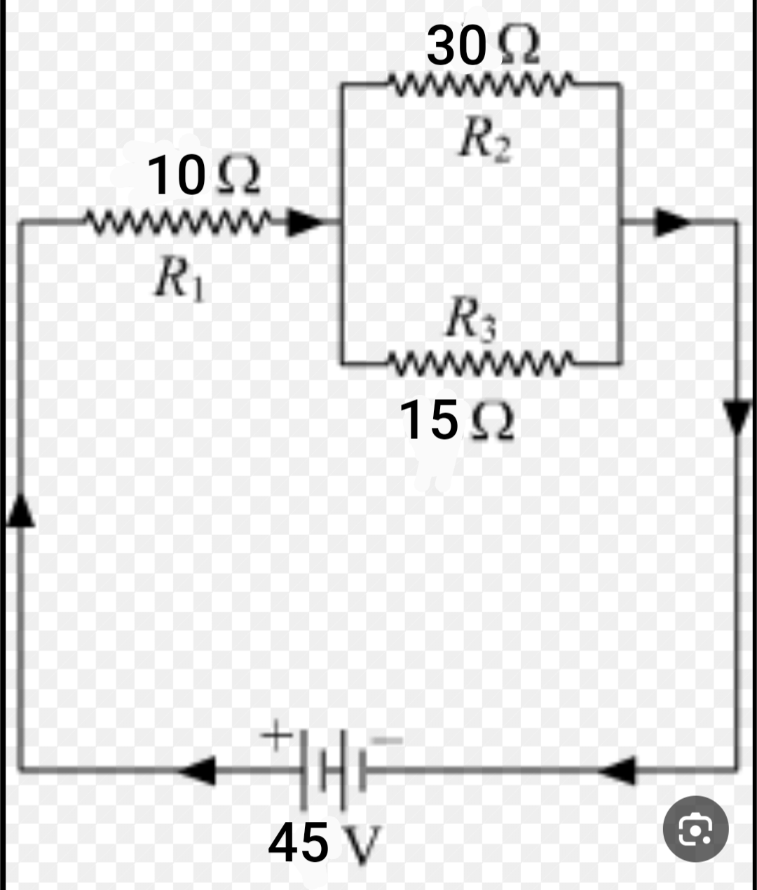 1 - Find the total resistance 2 - find the