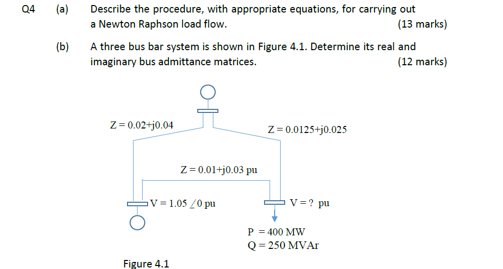 Q 4 ( a ) Describe the procedure, with