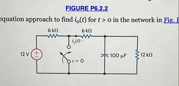 FIGURE P 6 . 2 . 2 equation approach to find i _