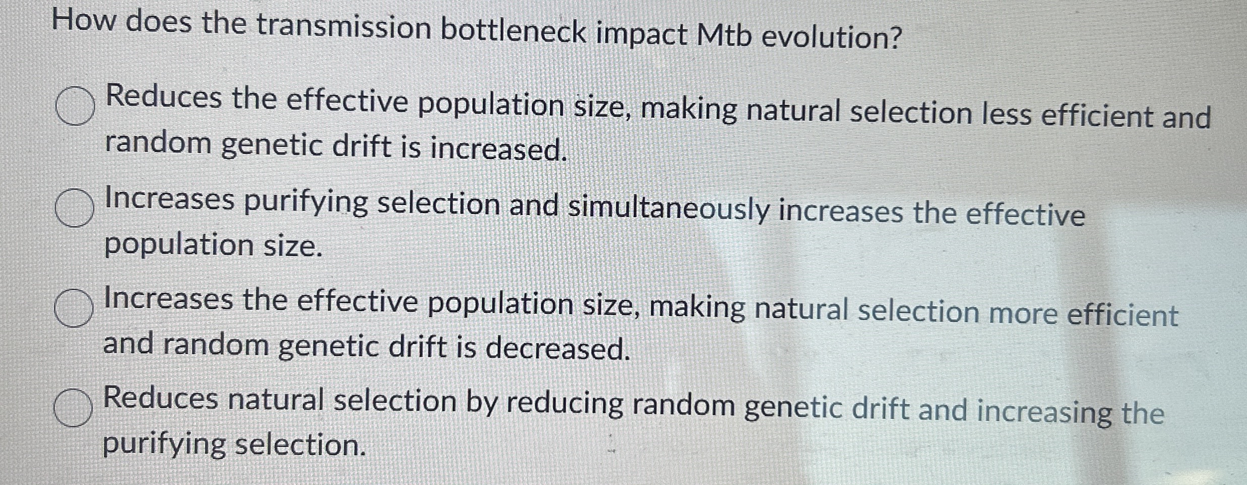 How does the transmission bottleneck impact Mtb