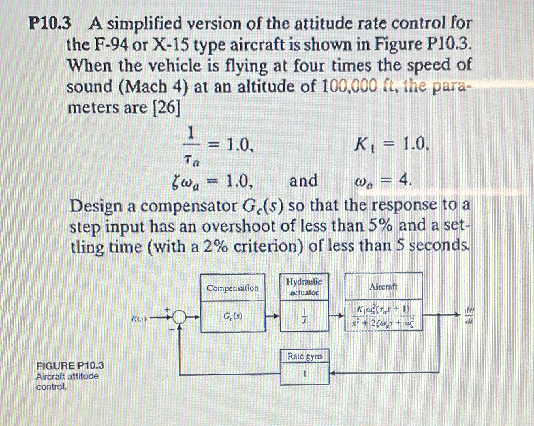 P 1 0 . 3 A simplified version of the attitude
