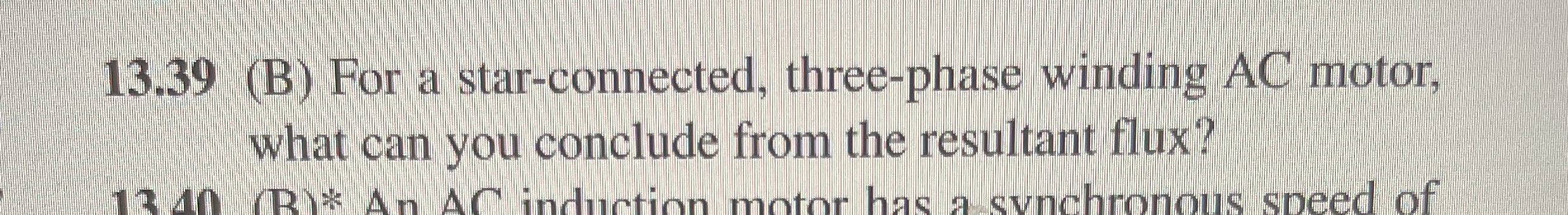 1 3 . 3 9 ( B ) For a star - connected, three -