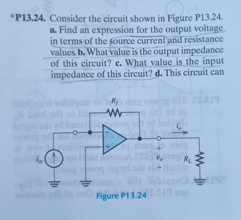 * P 1 3 . 2 4 . Consider the circuit shown in