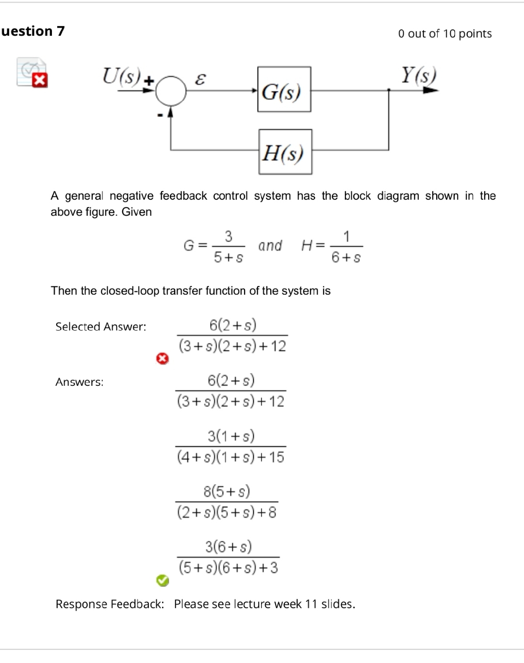 uestion 7 0 out of 1 0 points A general negative