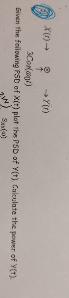 ( 2 ) x ( t ) u a r r o x Y ( t ) Given the