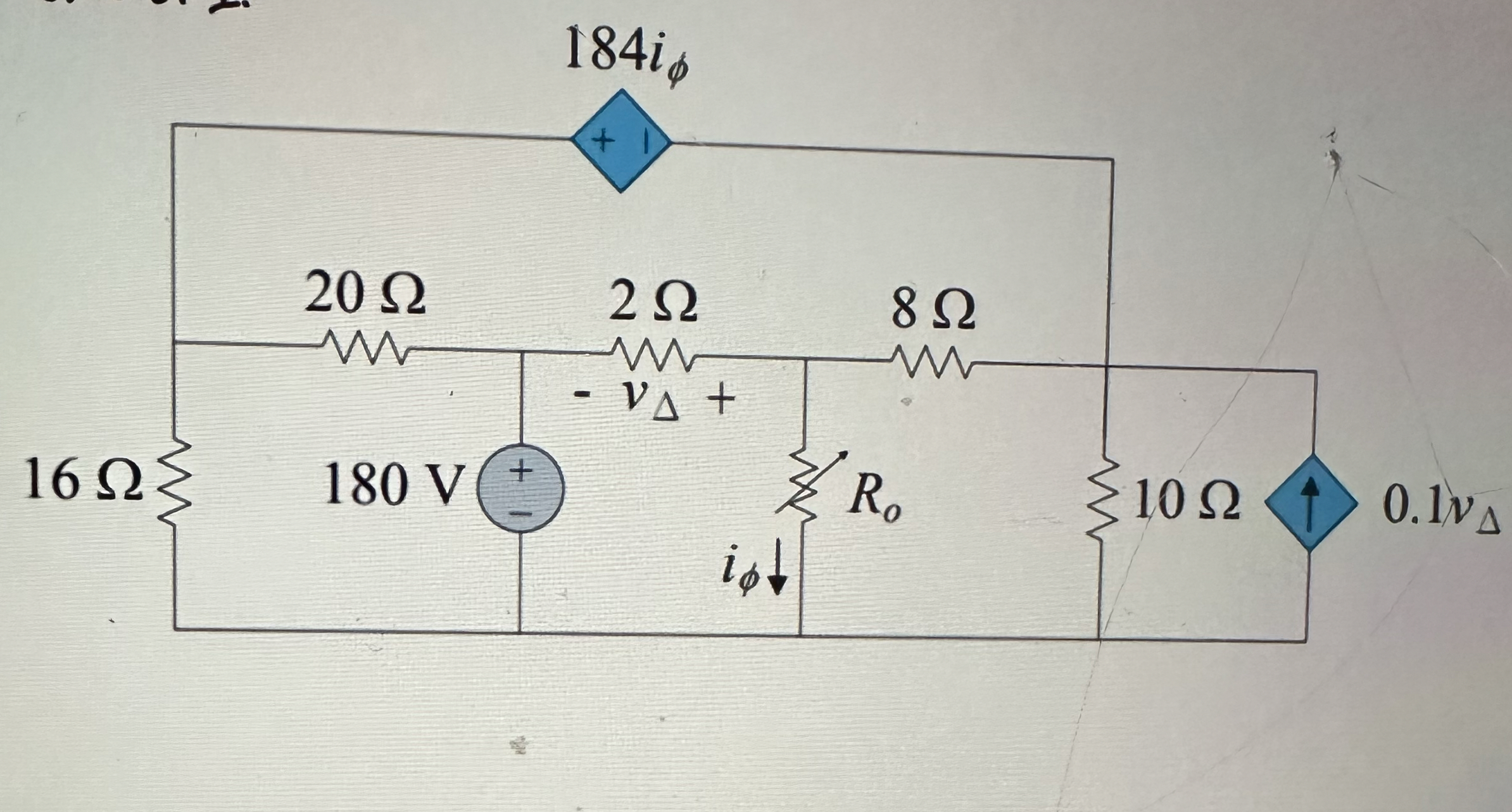 Using thevenin's theorem to find maximum power