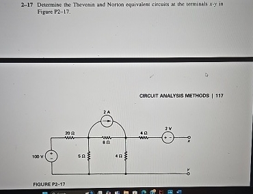 2 - 1 7 Determine the Theveatin and Norton