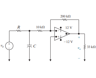 The sinusoidal voltage source in the circuit