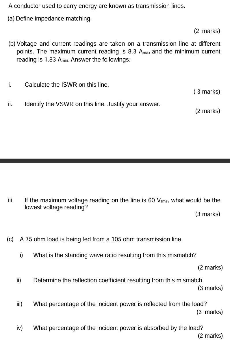 A conductor used to carry energy are known as