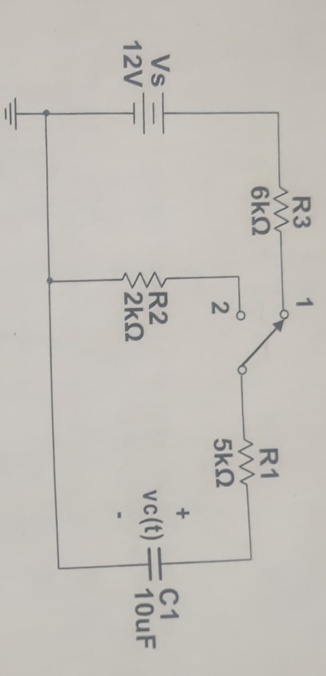 what is the time constant for the charging phase