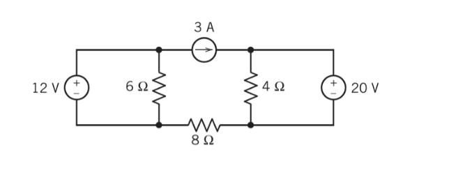7 ) Determine the power absorbed by each resistor