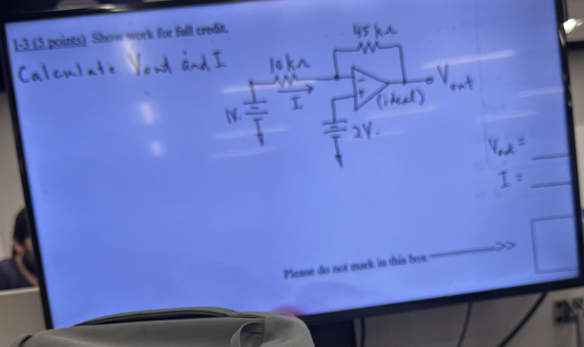 Please find Vout and I. Please explain rules and