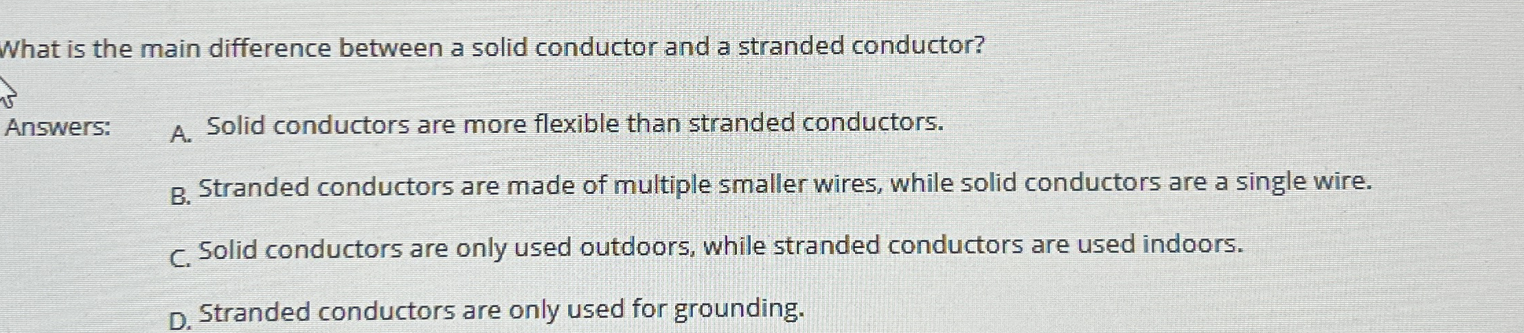 What is the main difference between a solid