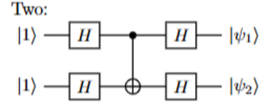 determine the output at each stage of the circuit