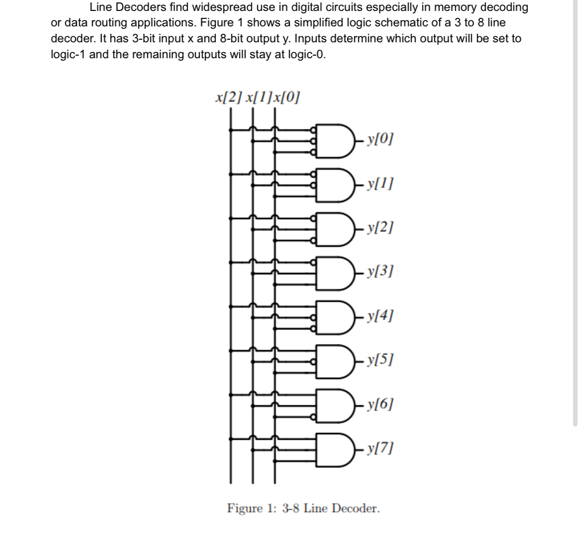 Line Decoders find widespread use in digital
